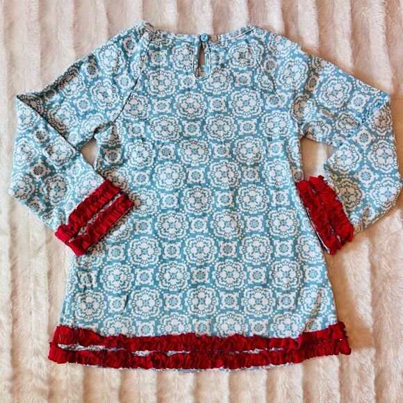 Girl’s Emily Rose Christmas Top/Tunic Size 6 - Picture 8 of 10